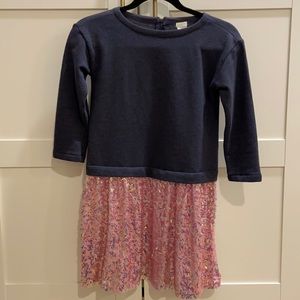 Sparkly skirted dress